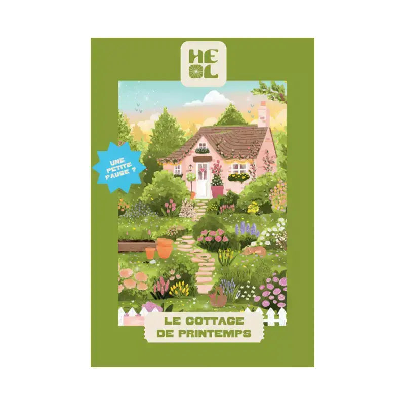 The Spring Cottage - Mini puslespill - 99 brikker