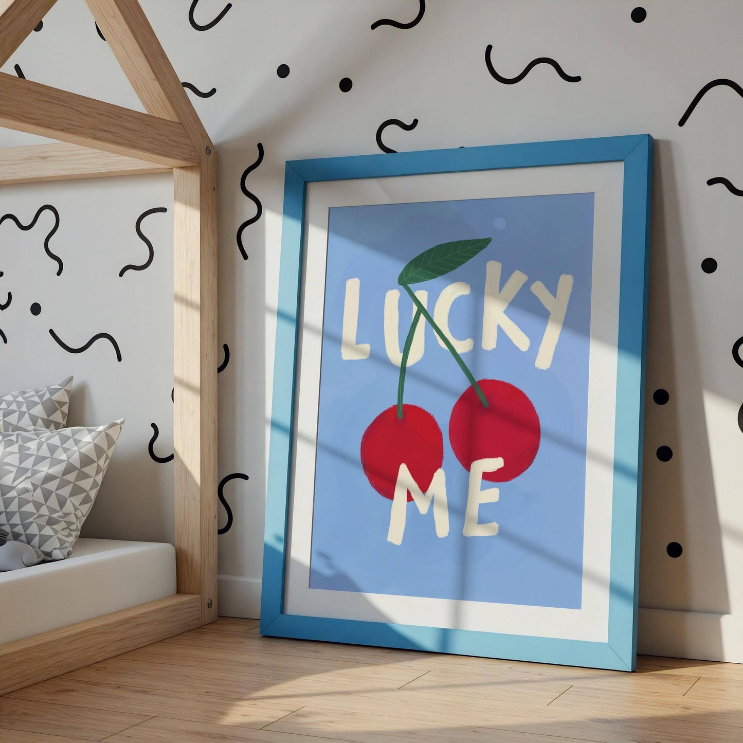 Lucky Me - Kunsttrykk - A3