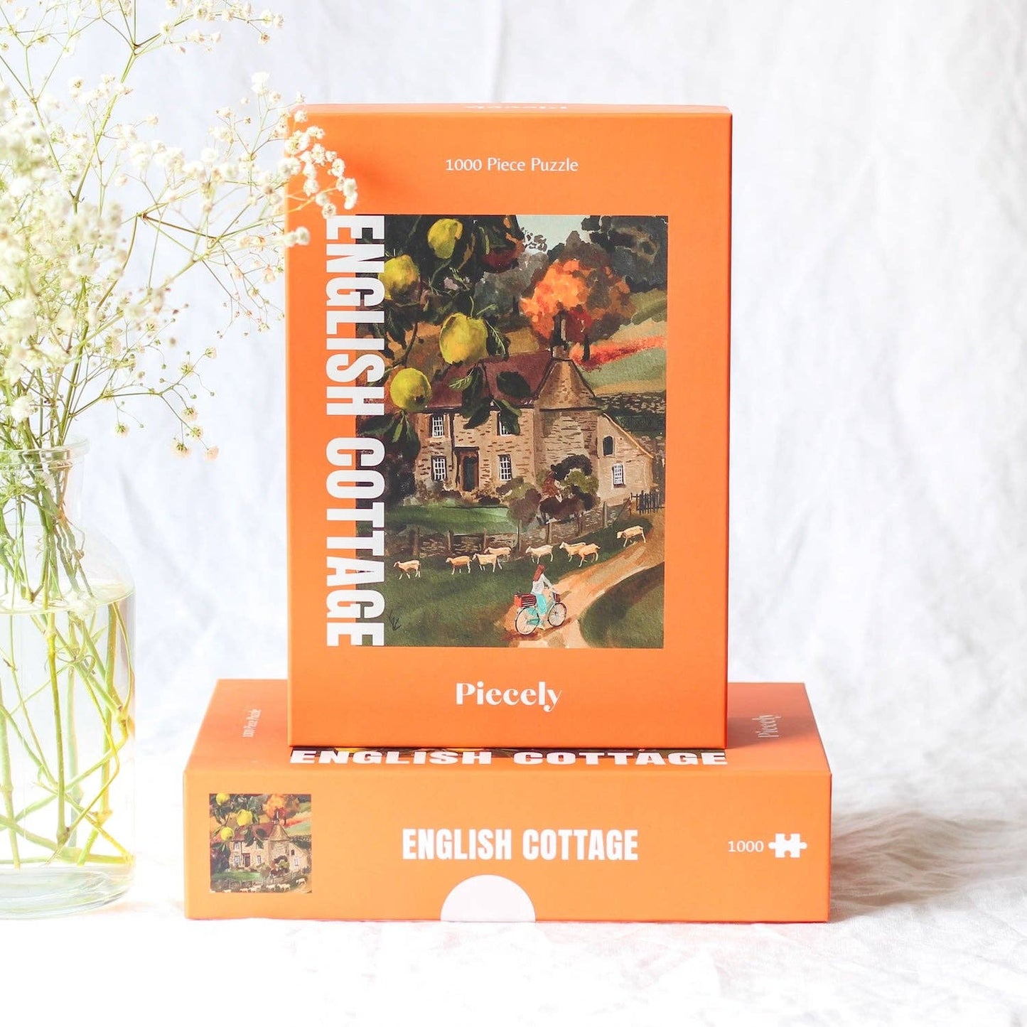 English Cottage - Puslespill - 1000 brikker