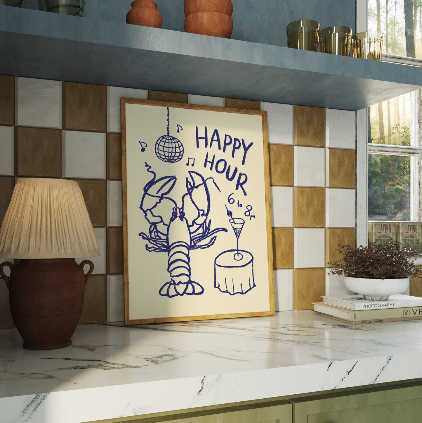 Happy Hour - A5 - Kunsttrykk