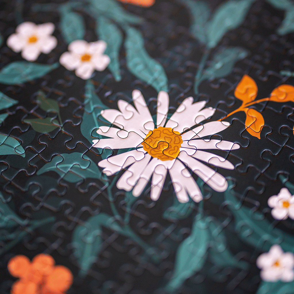 Botanisk hage - puslespill - 1000 brikker