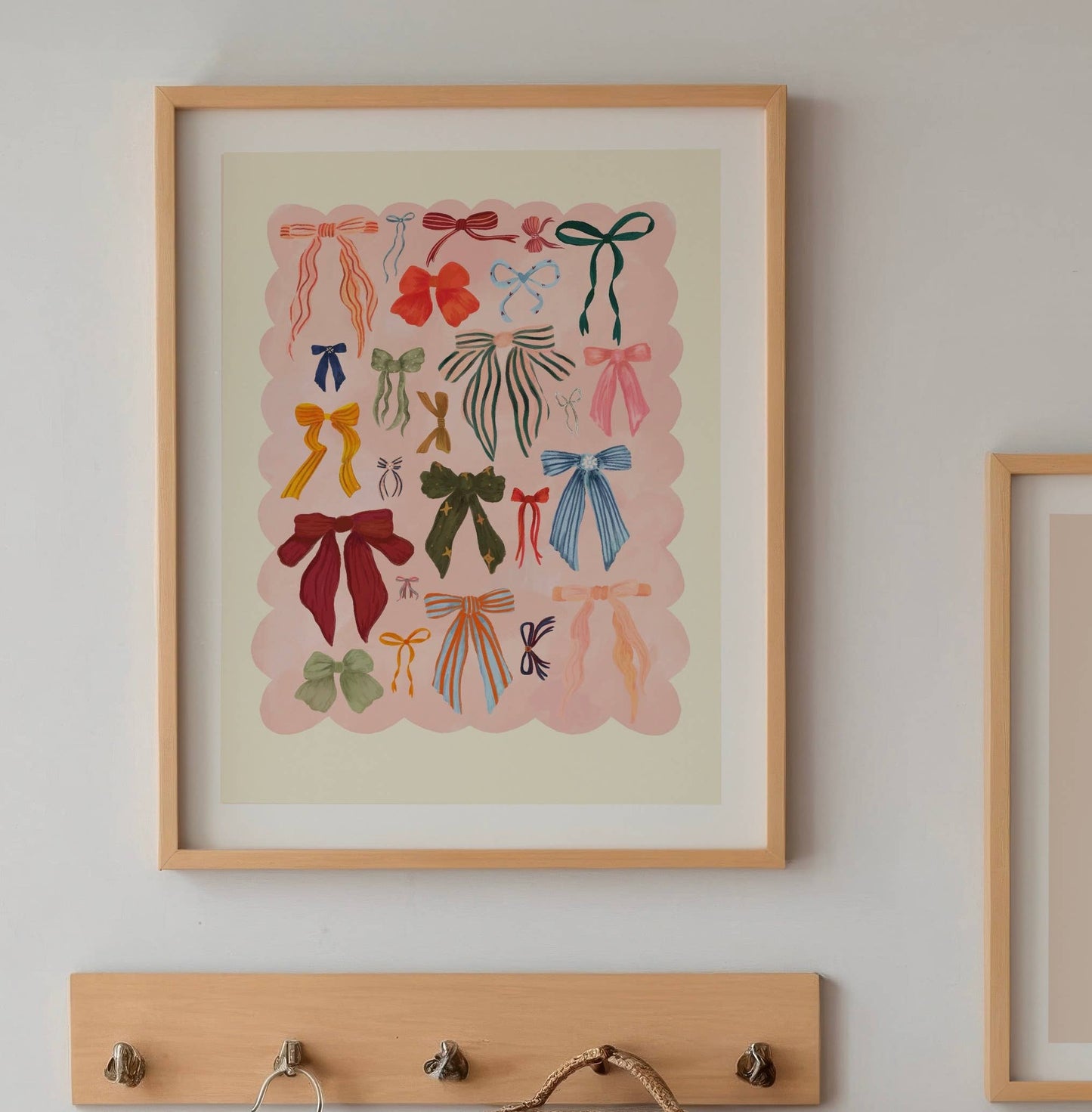 Coquette Sløyfer - Kunsttrykk - A5