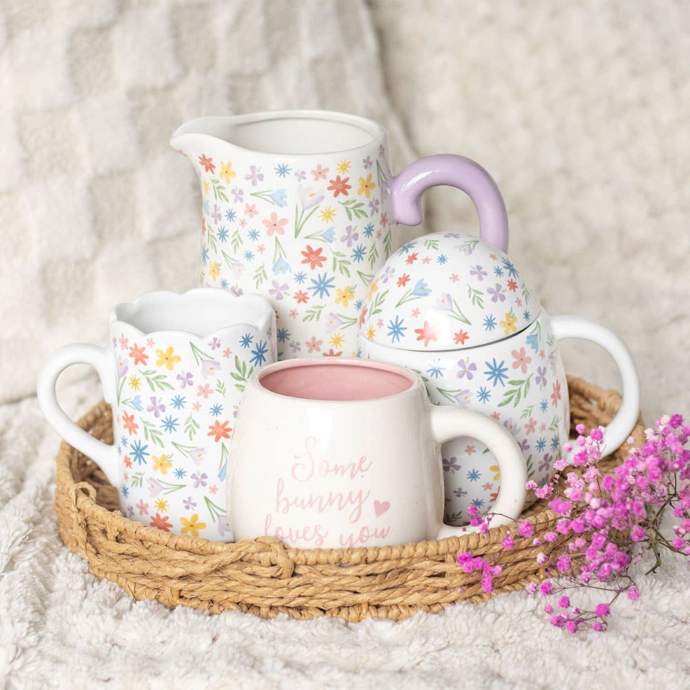 Spring Floral Keramisk Vase