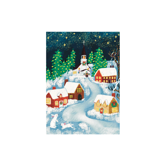 Festive Village - Puslespill - 99 brikker