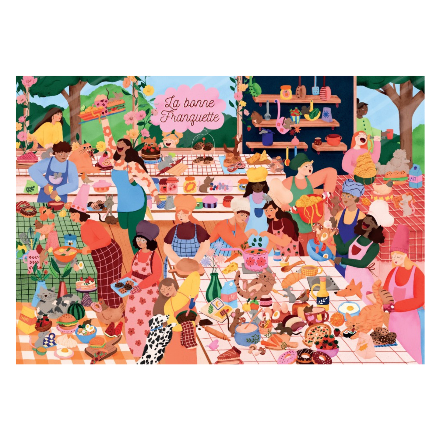 La Bonne Franquette – Puslespill - 2000 Brikker