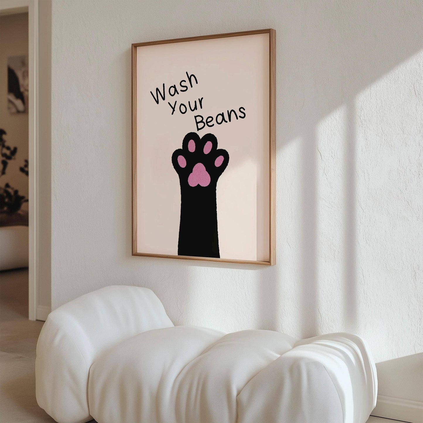 Wash Your Beans - Kunsttrykk - A5