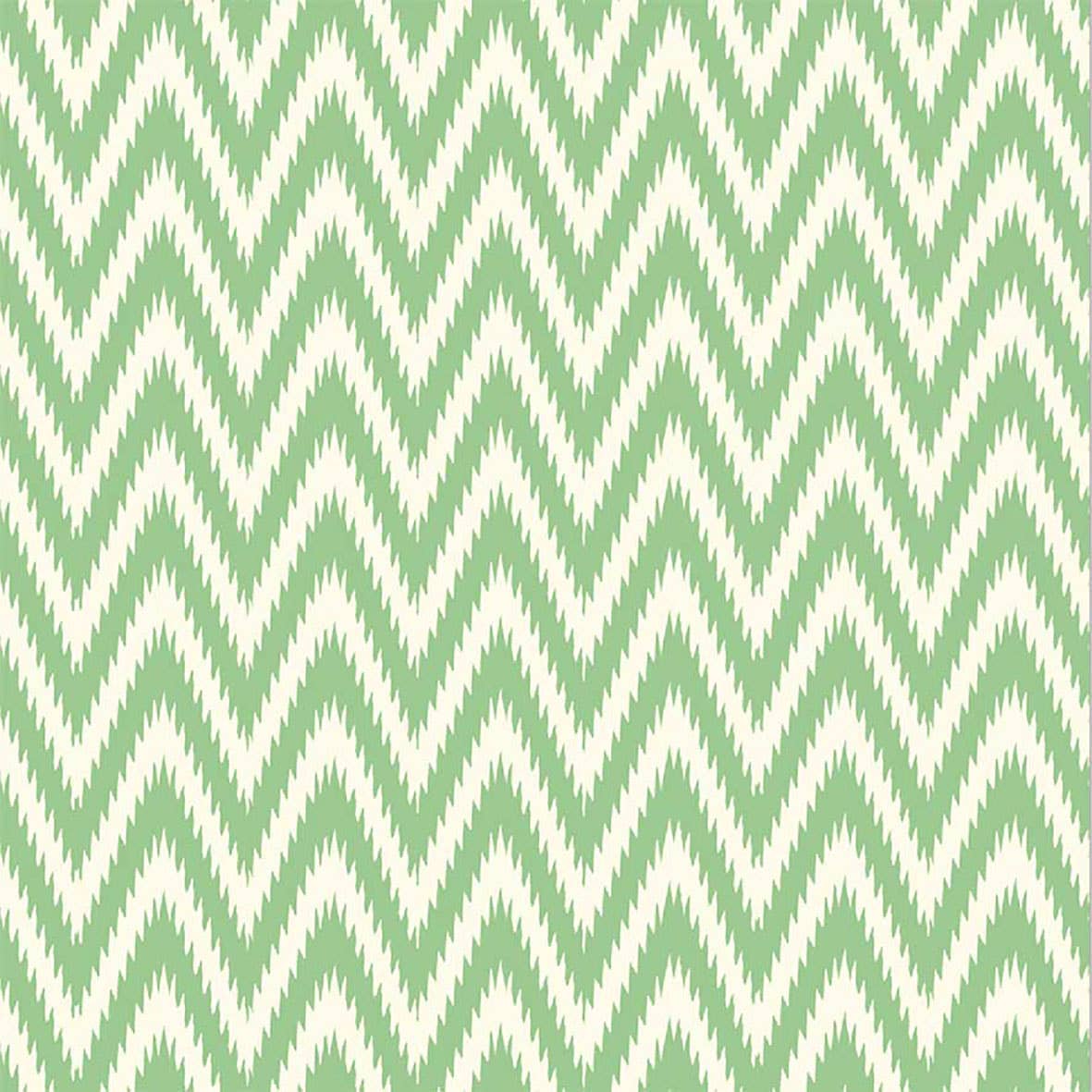 Ikat Green Servietter 33x33