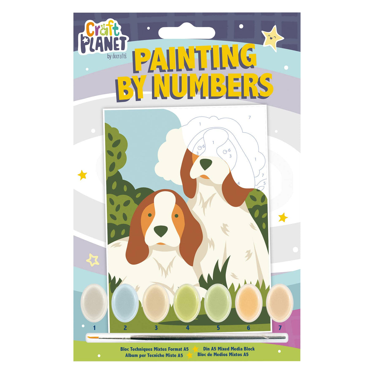 Hunder - Mini Paint By Number