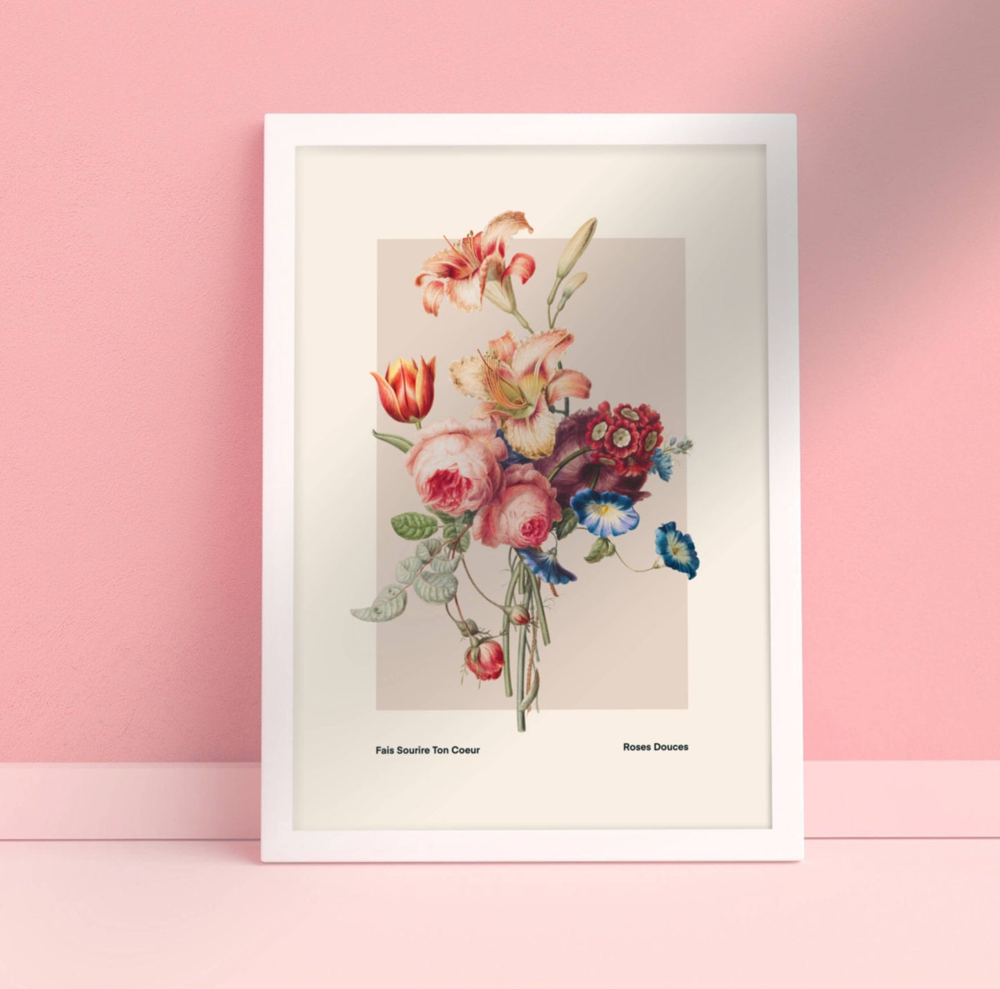 Vintage Flower - Kunsttrykk - A5