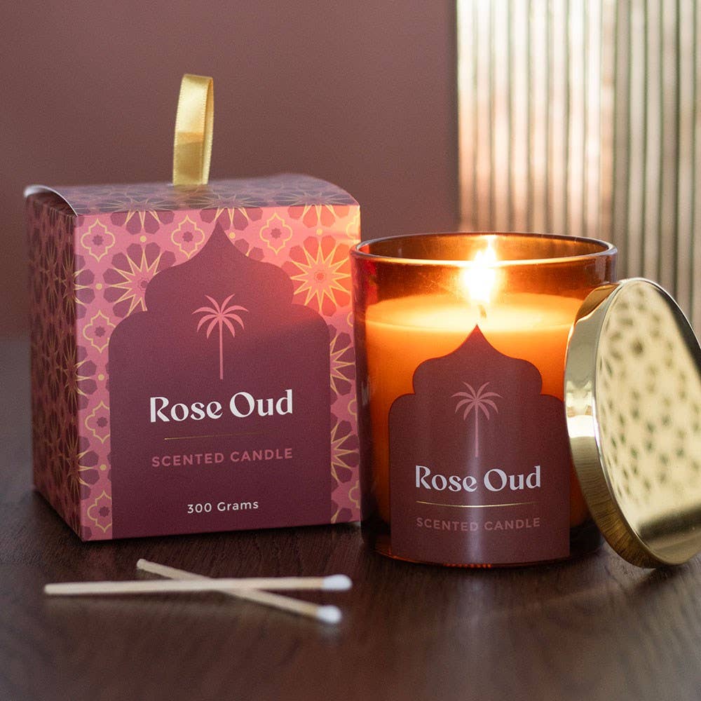 Rose Oud Duftlys