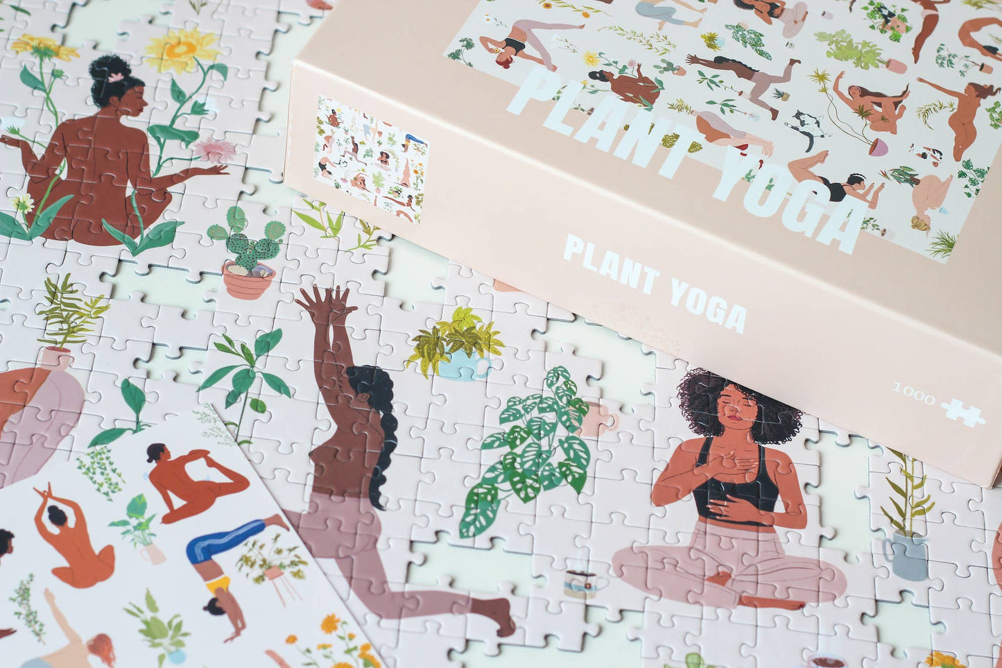 Plant Yoga - Puslespill - 1000 brikker
