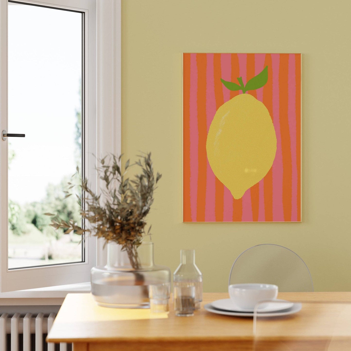 Sitron - A4 - Kunsttrykk