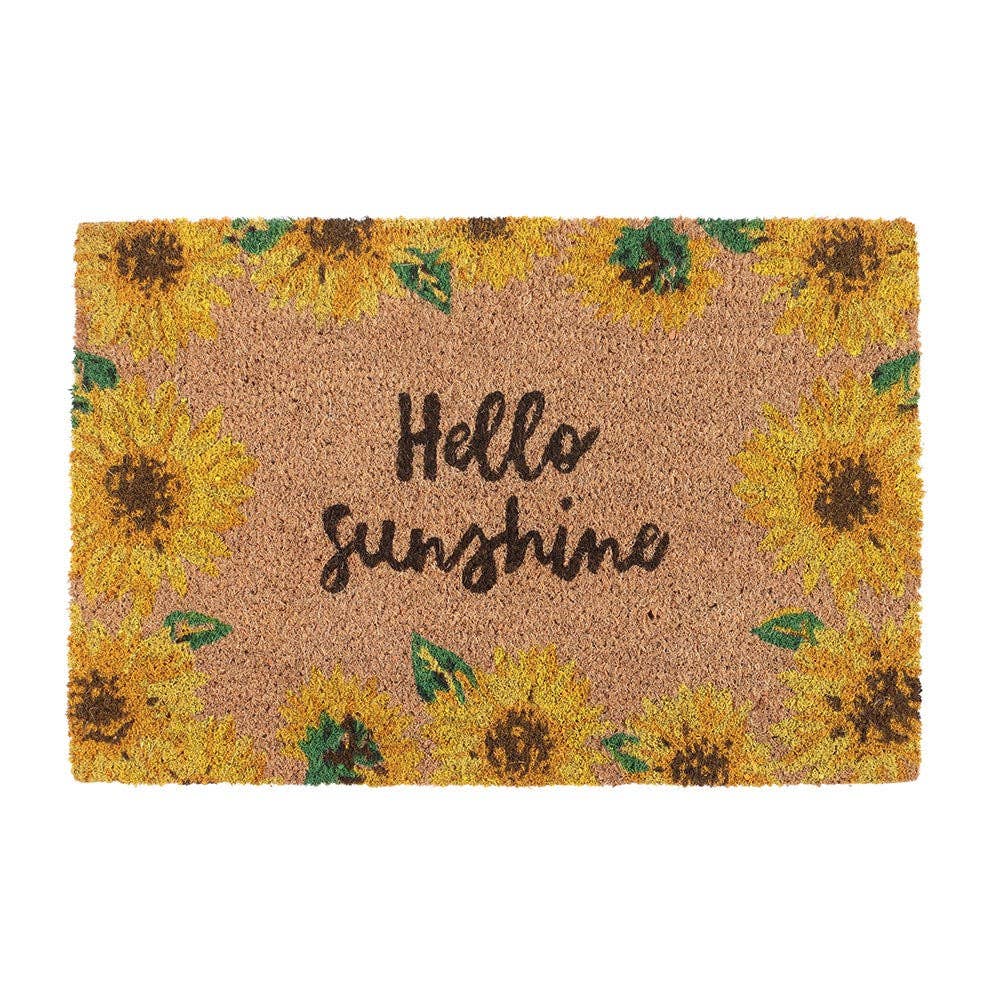 Hello Sunshine Solsikke Dørmatte