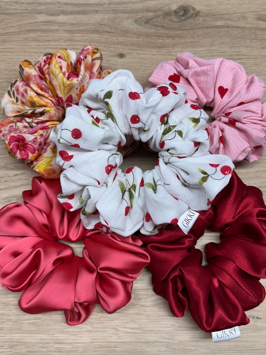 Valentines XL hårstrikk-pakke