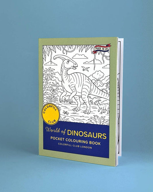 World of Dinosaurs - Liten Fargeleggingsbok