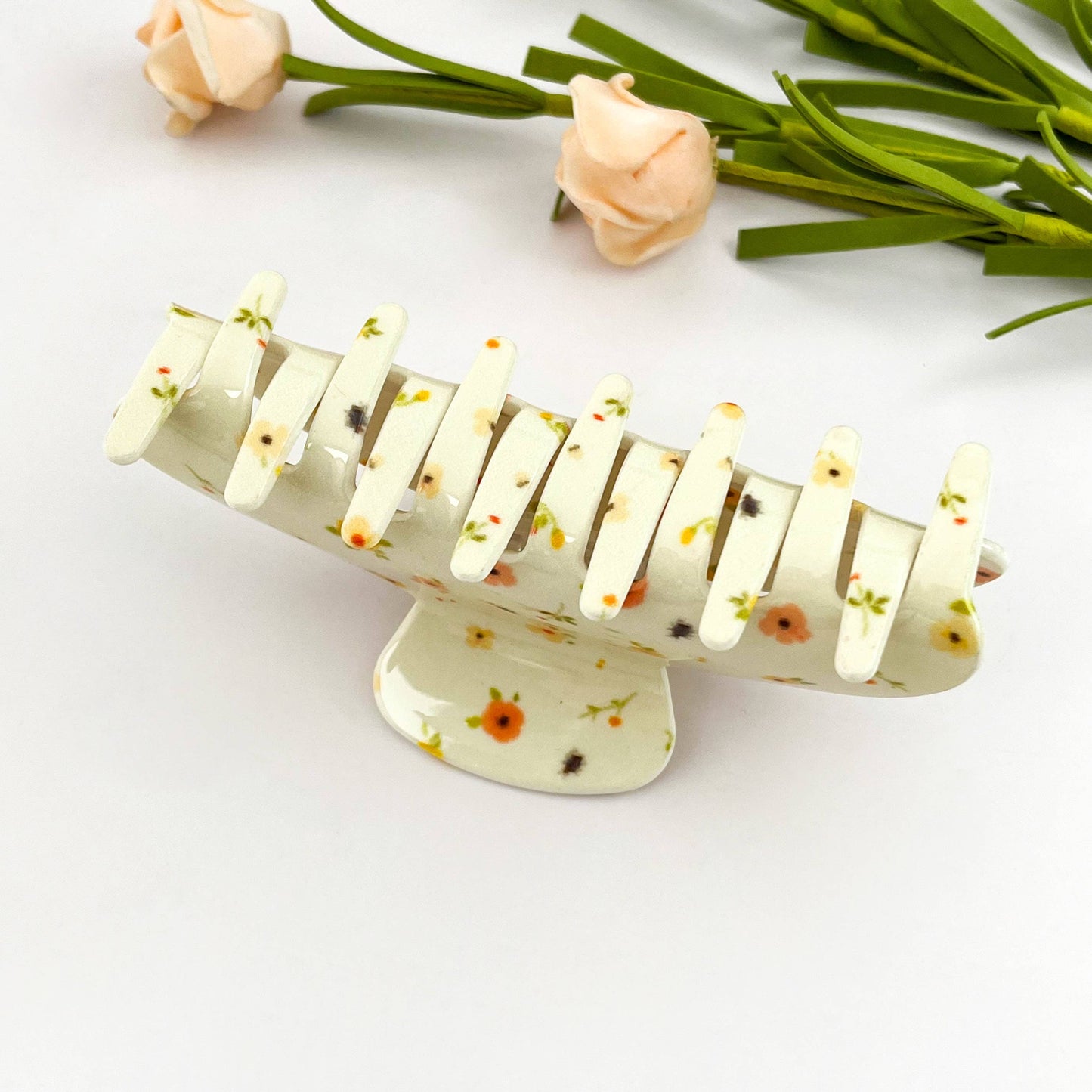 Blomstrete Hårklype