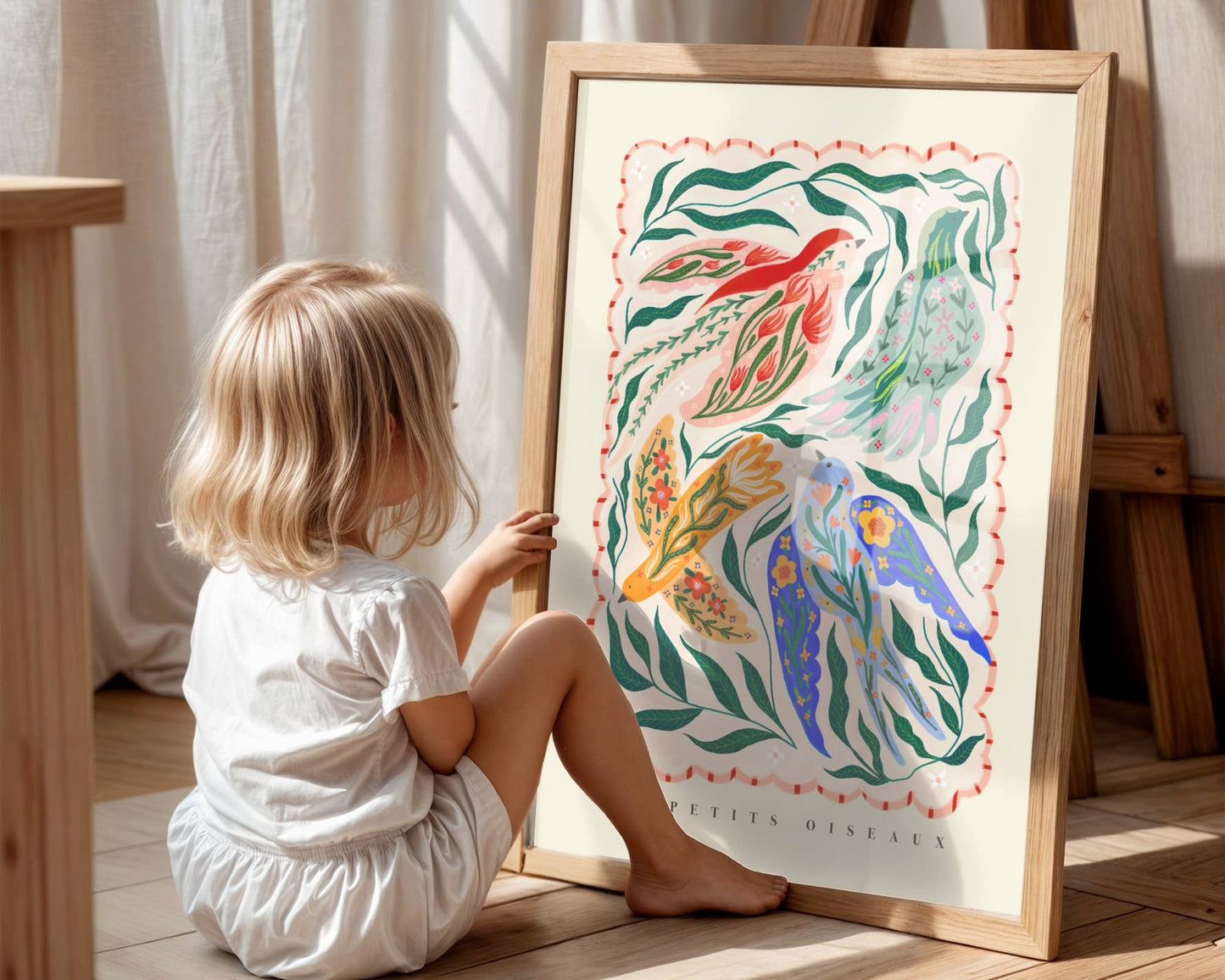 Little Birds - Kunsttrykk - A3