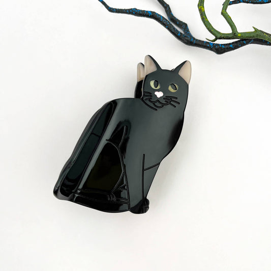 Svart Katt - Hårklype