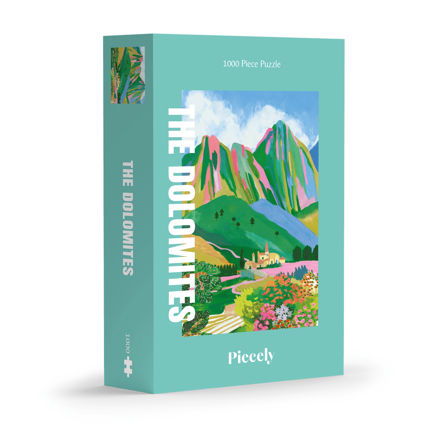 The Dolomites- puslespill - 1000 brikker