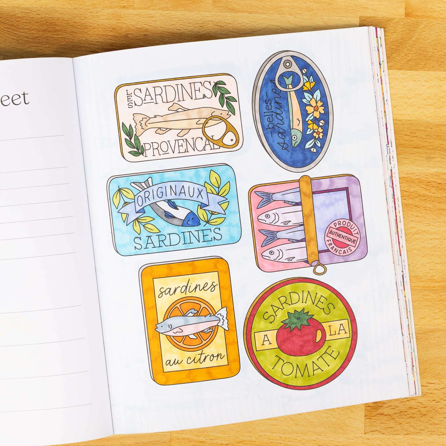 The Good Life Fargeleggingsbok