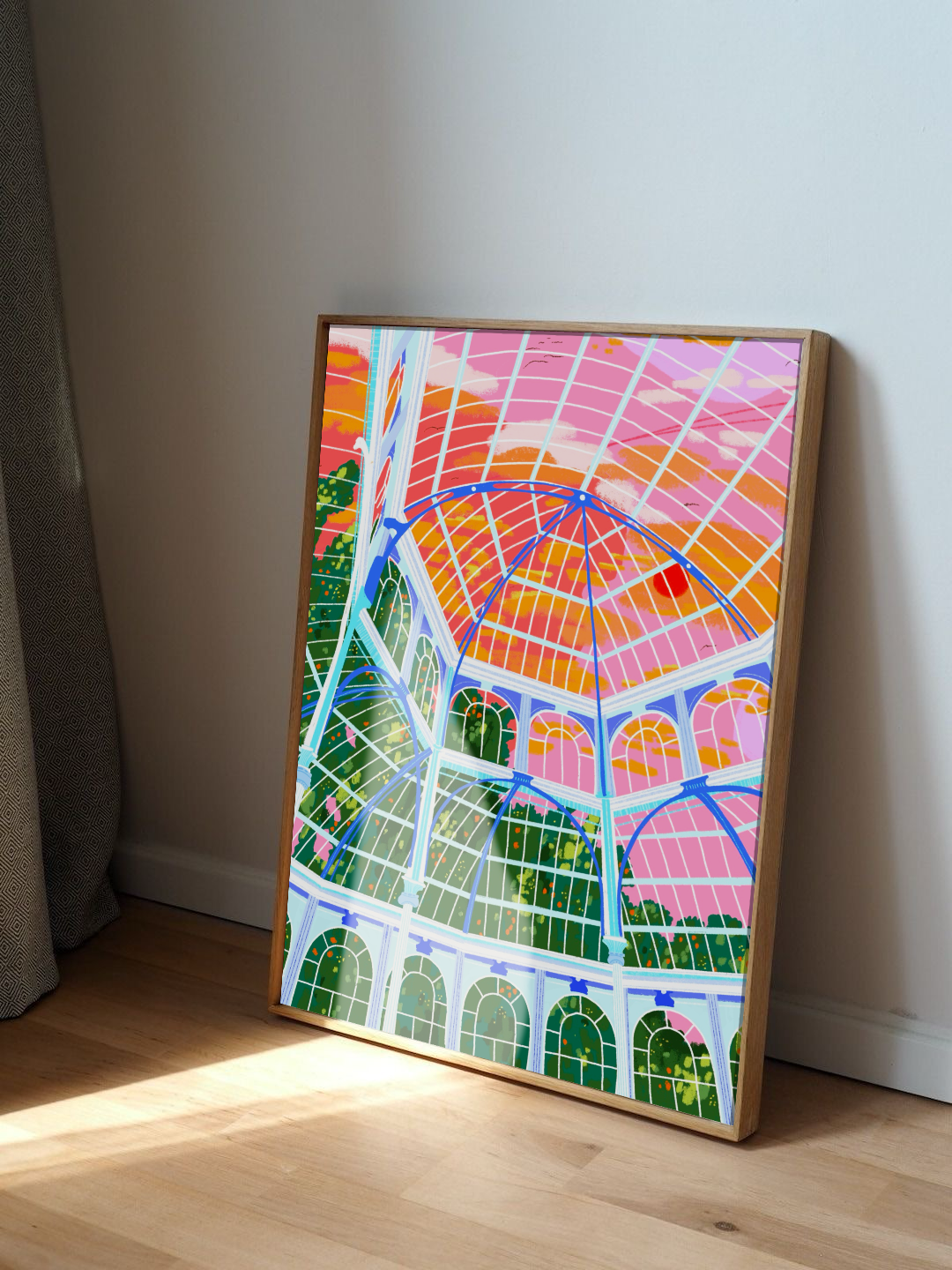 Kew Gardens Kunsttrykk A4