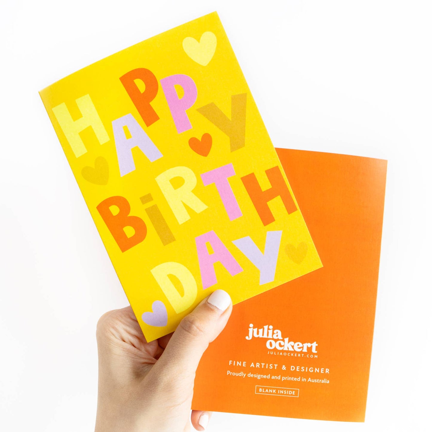Funky Gult Gratulasjonskort