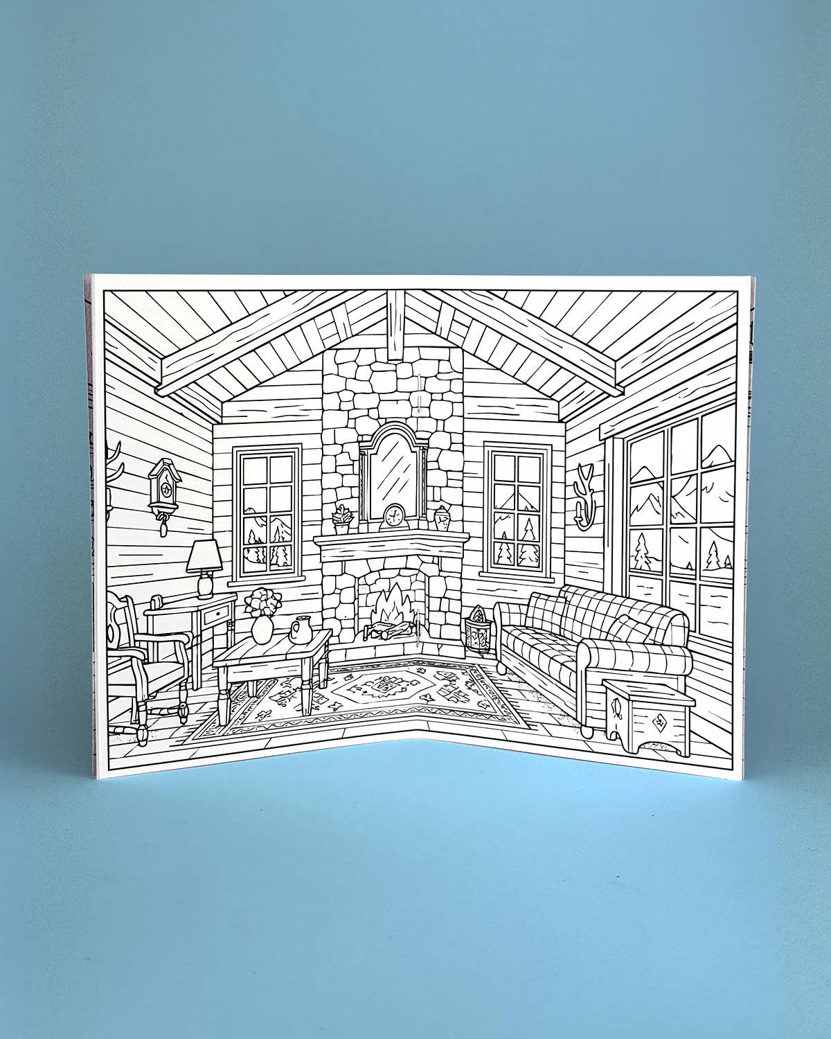 World of Interiors - Liten Fargeleggingsbok