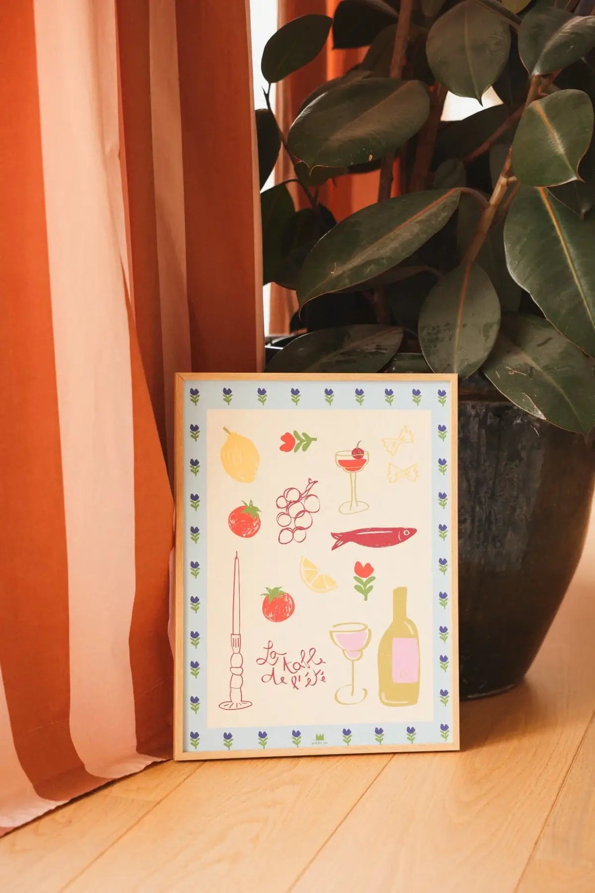 The Summer Table - Kunsttrykk - 30x40 cm