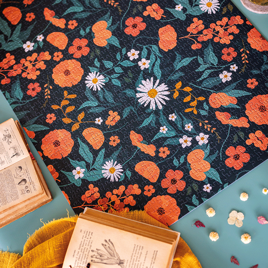 Botanisk hage - puslespill - 1000 brikker