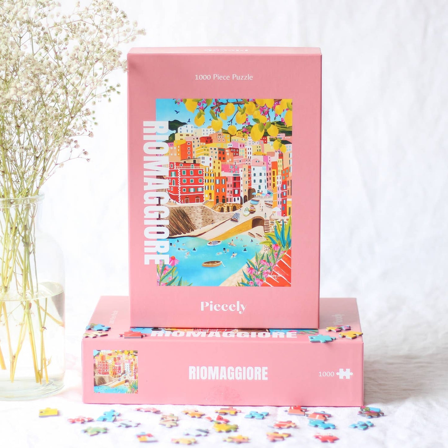 Riomaggiore - puslespill - 1000 brikker