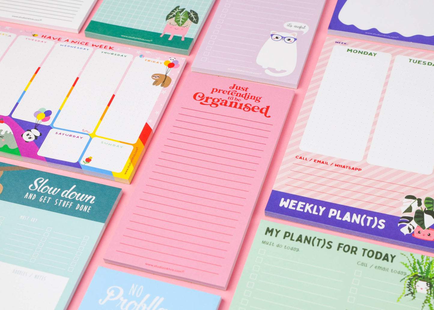 Rosa To-Do Liste