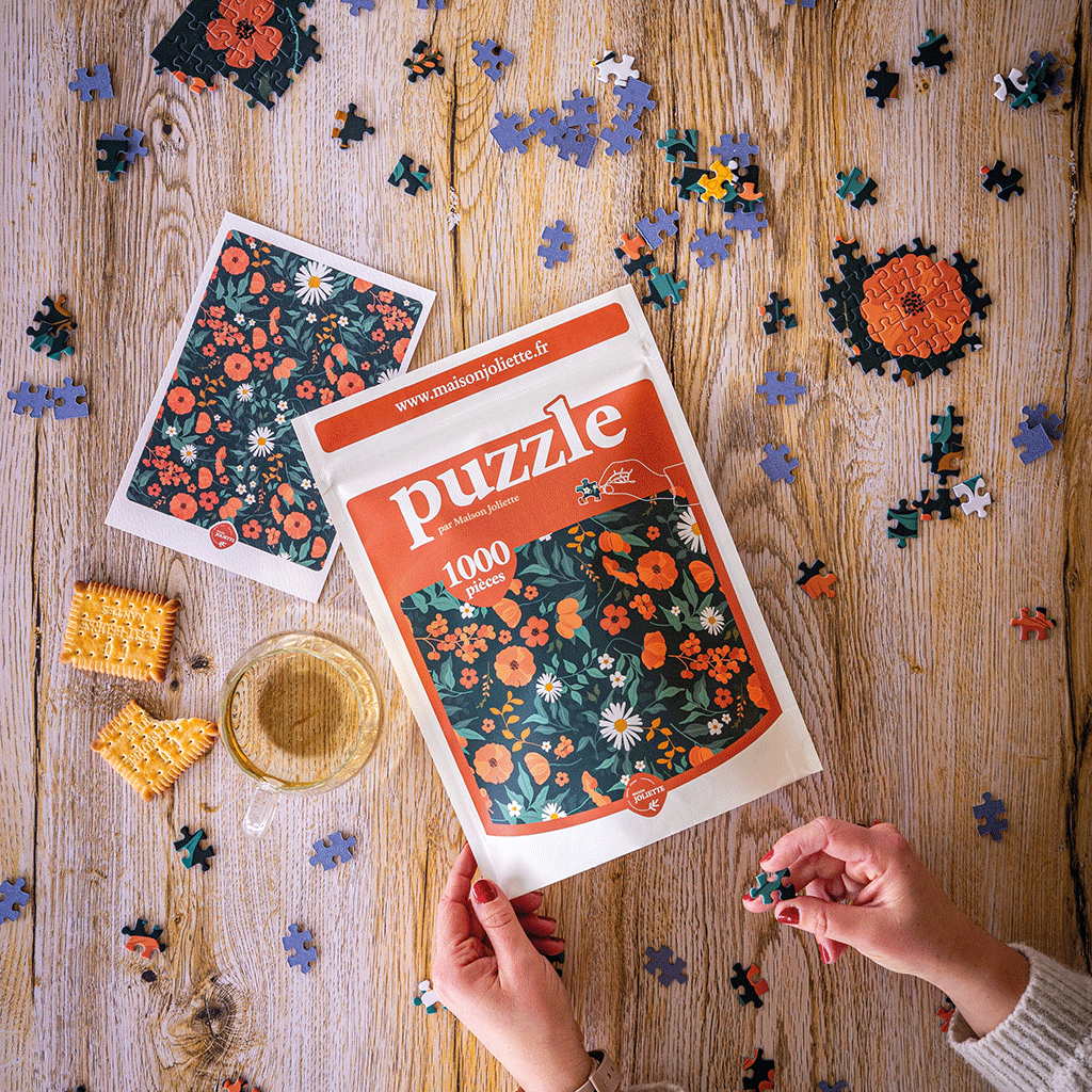 Botanisk hage - puslespill - 1000 brikker