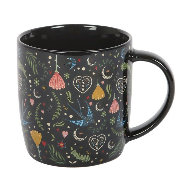 Svart Midnight Bloom