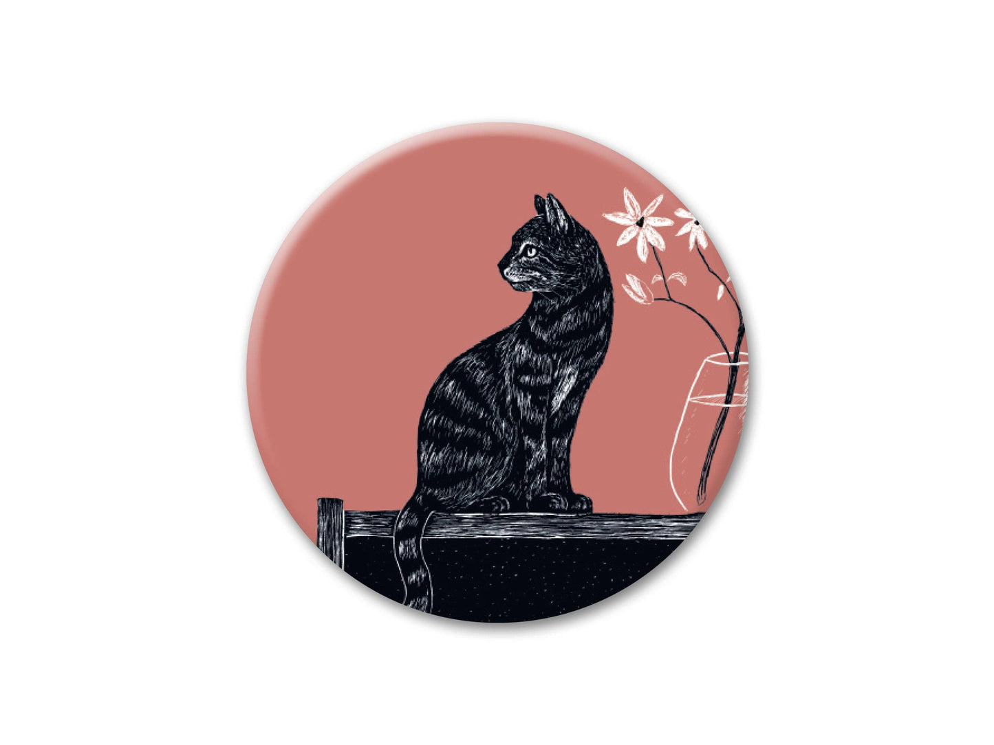 Magnet Katt Røs