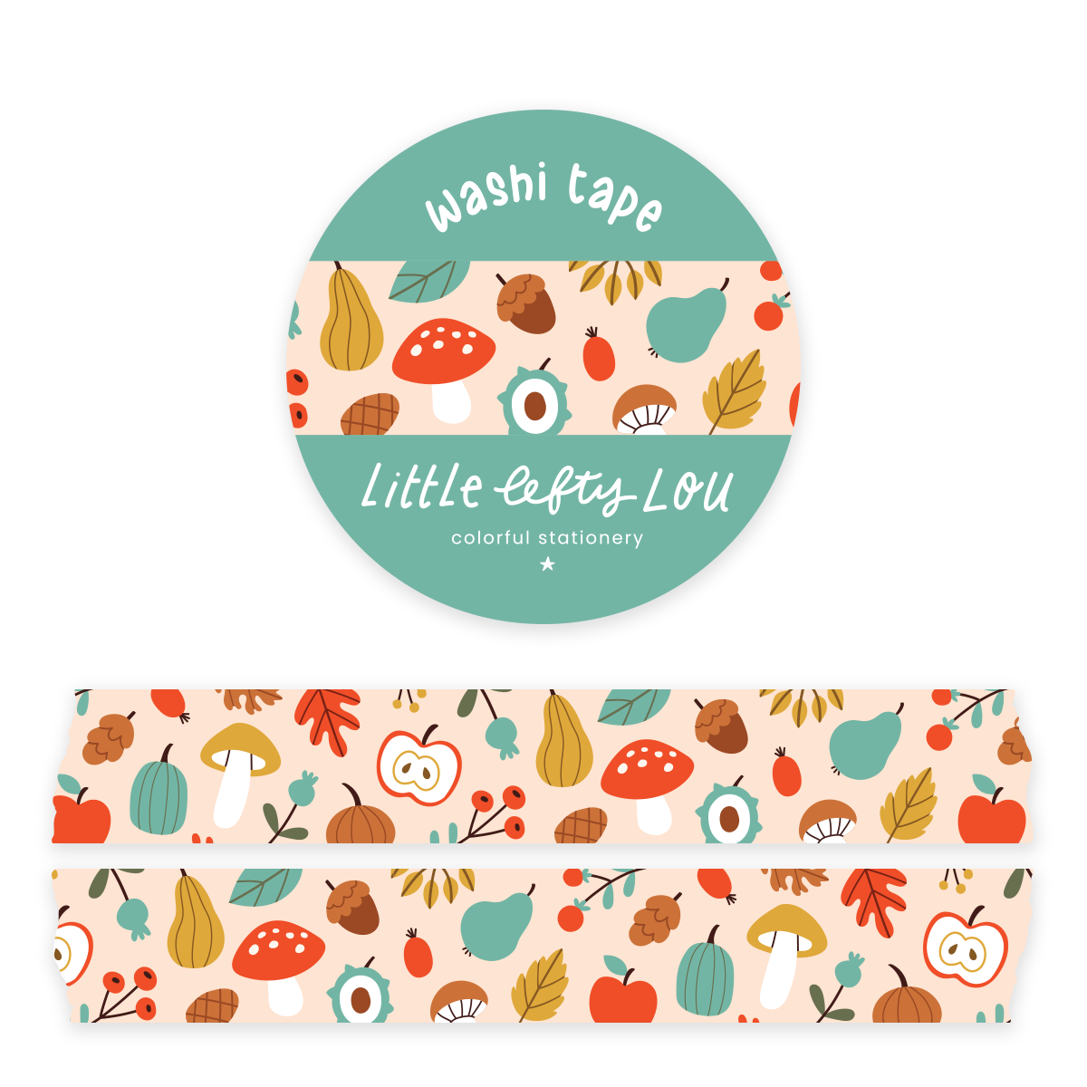 Autumn Vibes WashiTape