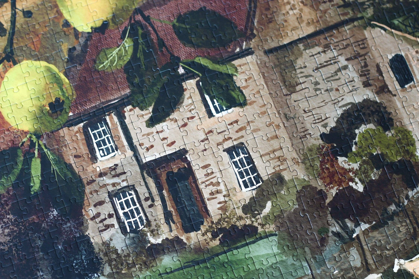 English Cottage - Puslespill - 1000 brikker