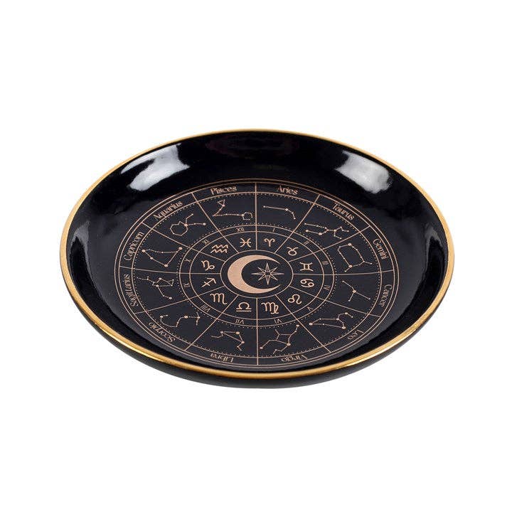Svart Astrologi Smykkefat