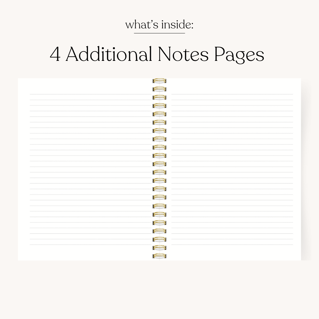 Spring Garden Udatert Kalenderbok