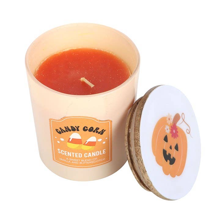 Candy Corn - Vanilje & Karamell Duftlys