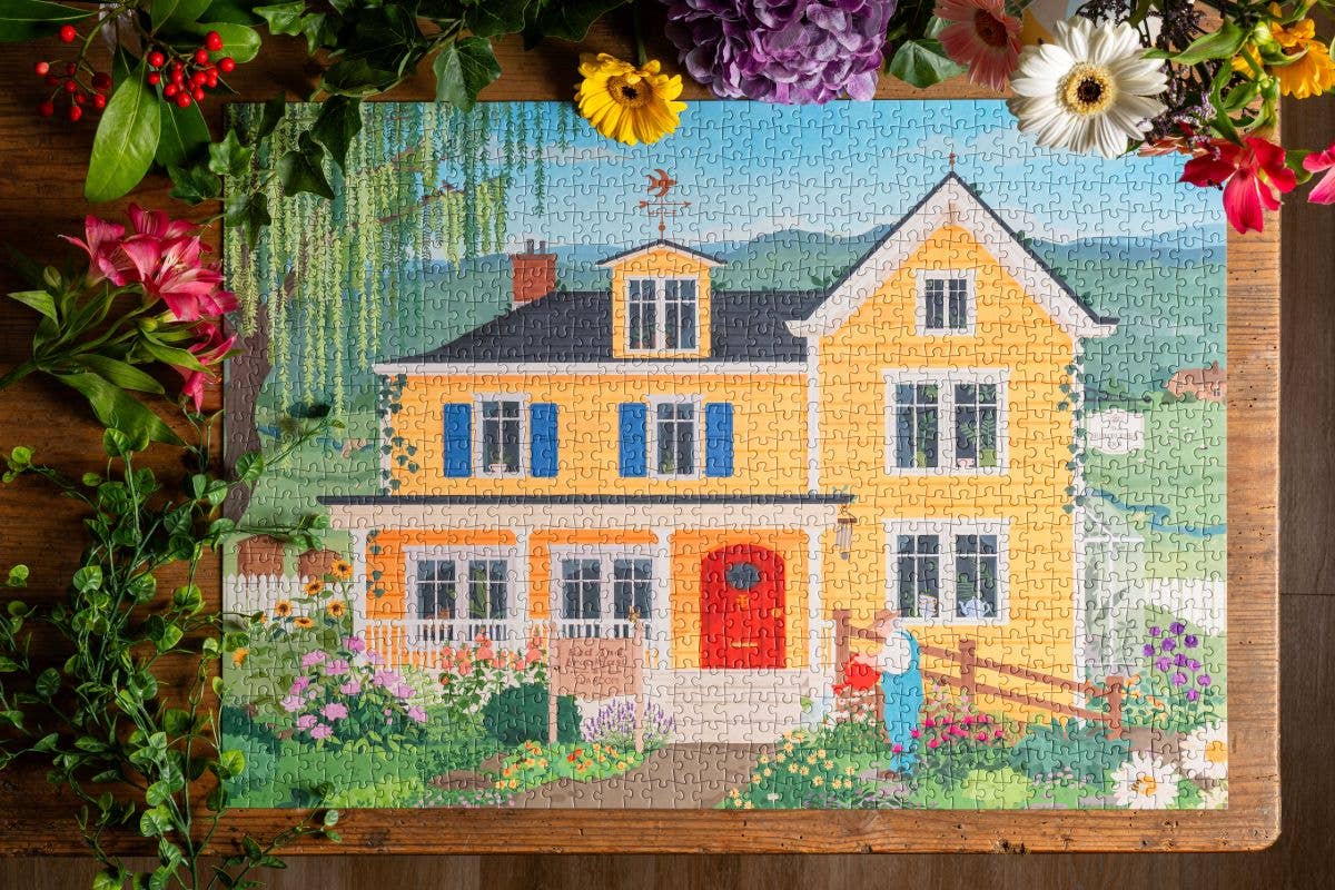 Bumblebee Gardens – Puslespill – 1000 Brikker