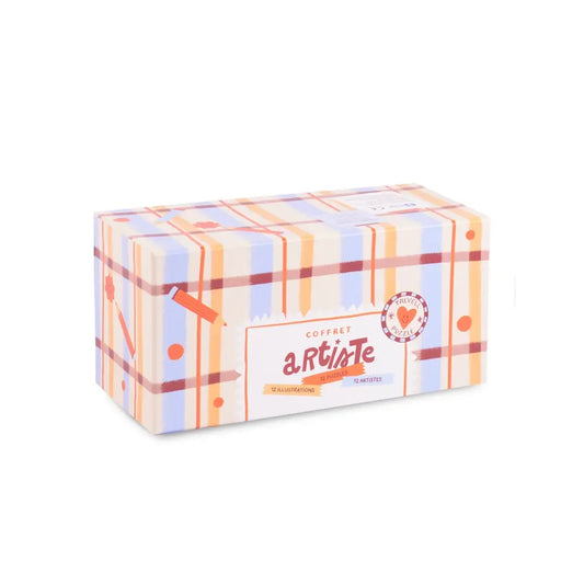 Artist Box – 12 minipuslespill med 99 brikker