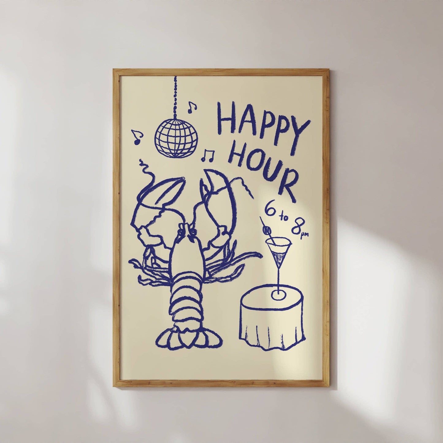 Happy Hour - A5 - Kunsttrykk