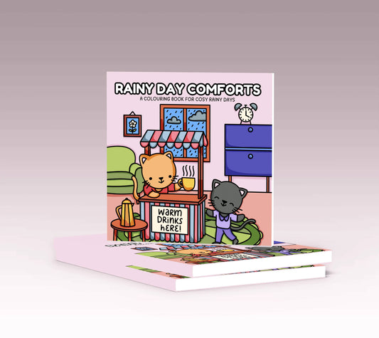 Rainy Day Comforts Fargeleggingsbok