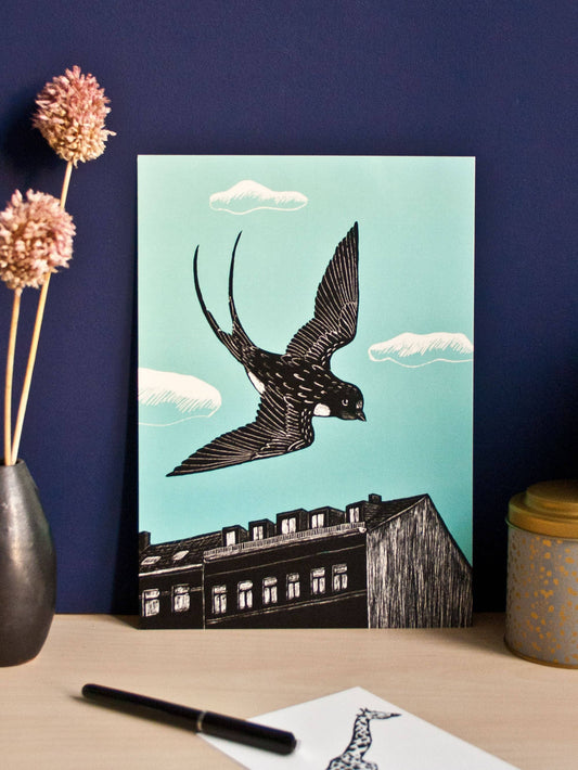 Sval - Kunsttrykk- A4