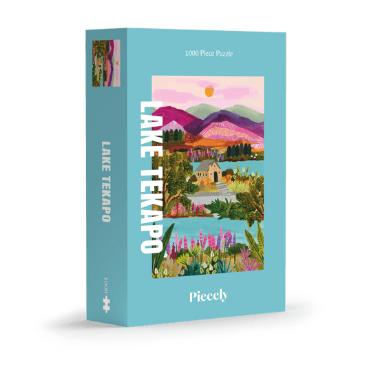 Lake Tekapo - Puslespill - 1000 brikker