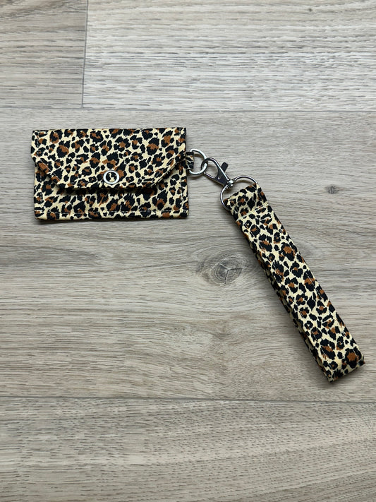 Leopard kortmappesett