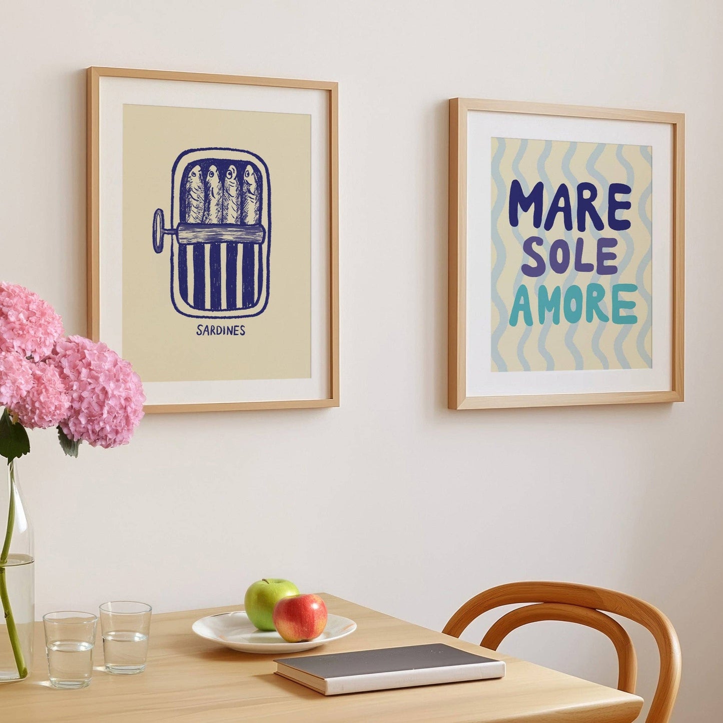 Sardiner - A5 - Kunsttrykk