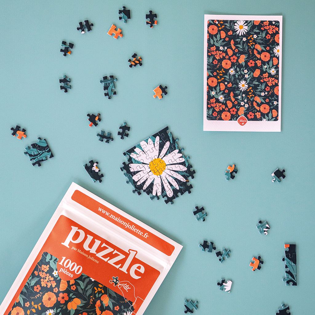 Botanisk hage - puslespill - 1000 brikker