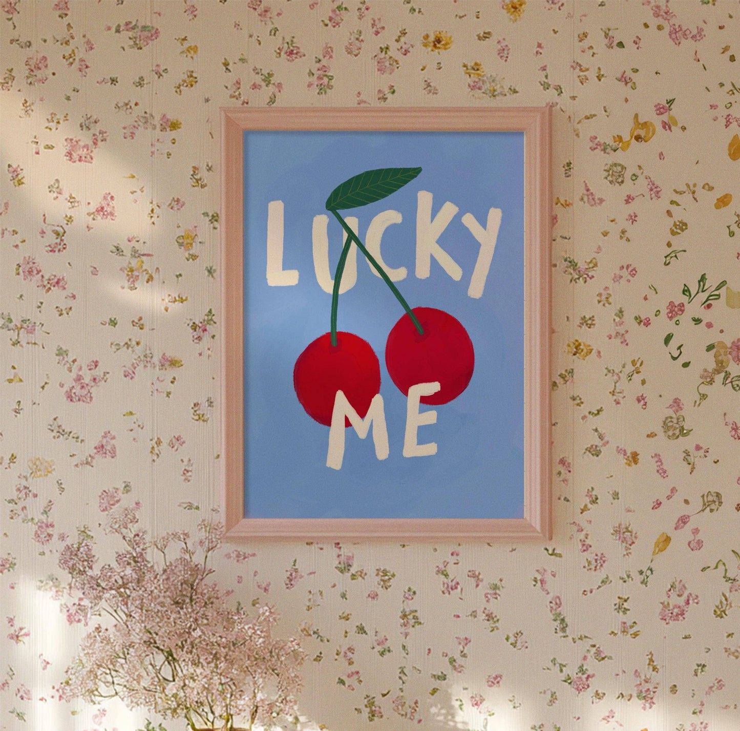 Lucky Me - Kunsttrykk - A3