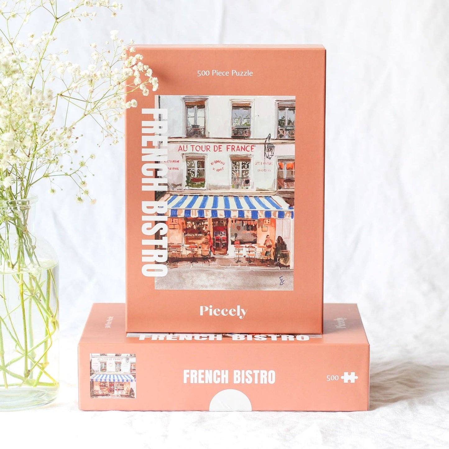 French Bistro   - Puslespill - 500 brikker